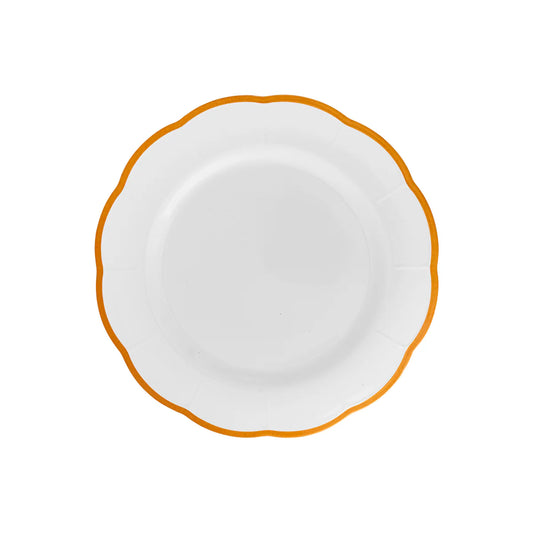 Petite assiette bord Ocre