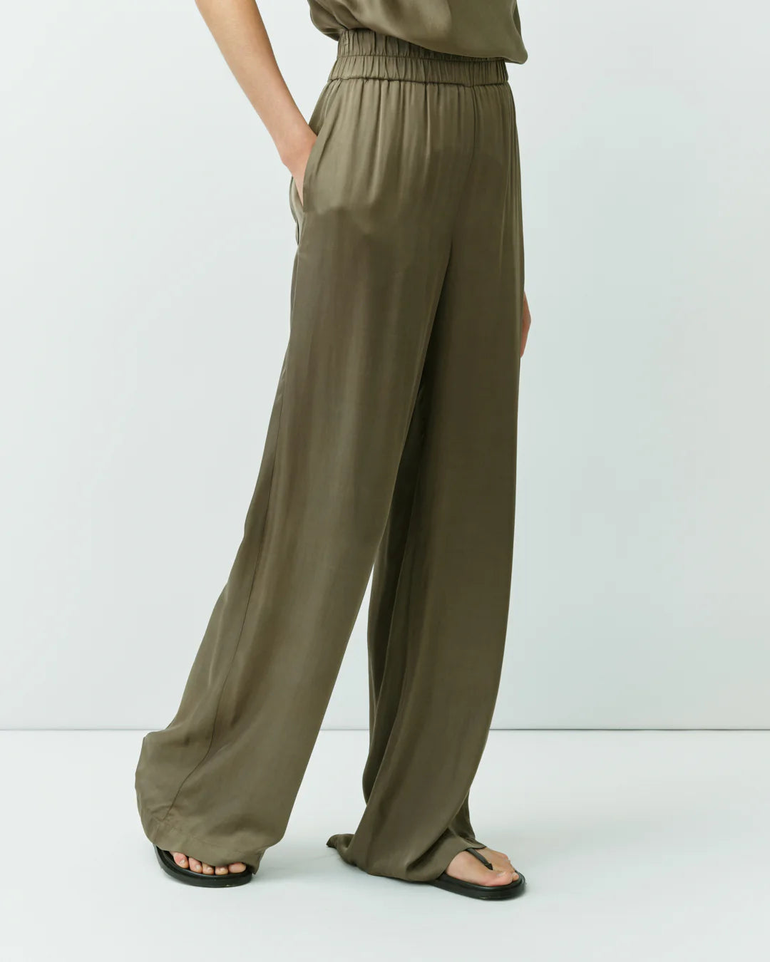 PANTALON PORTORICOLO couleur Prune