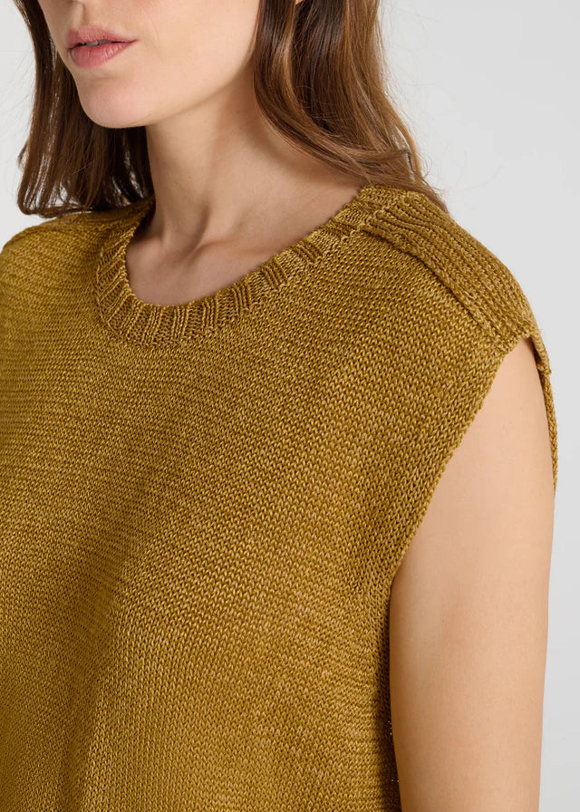 Pull sans manches Patchouli - Gold