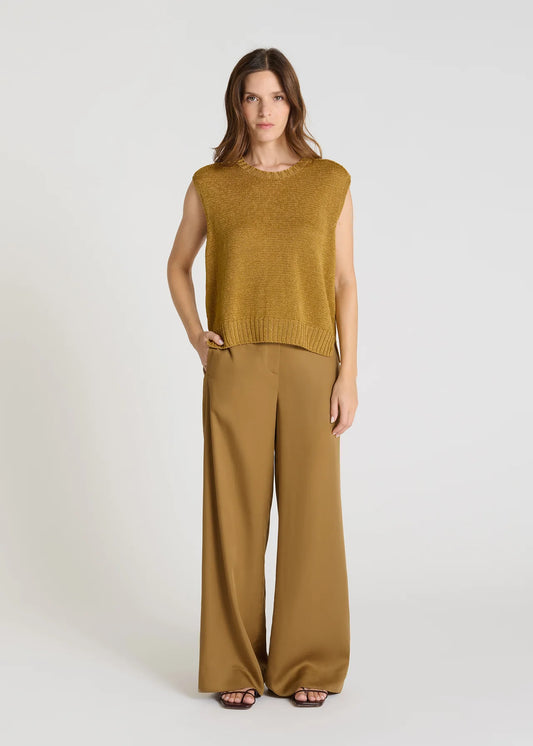 Pull sans manches Patchouli - Gold