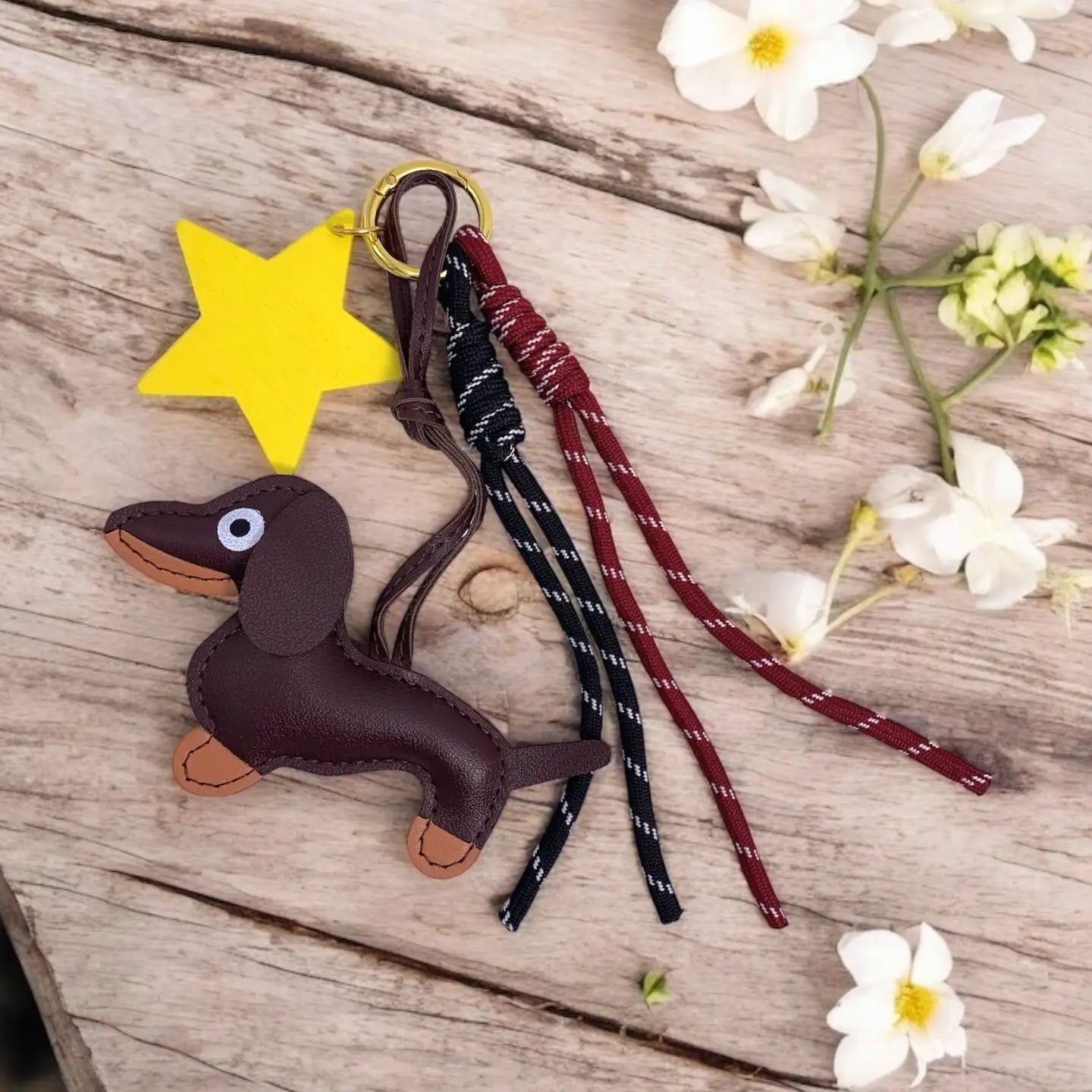 Bijoux de sacs porte clés TECKEL