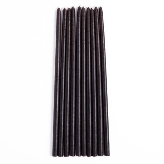 Coffret bougies fines CARBONE