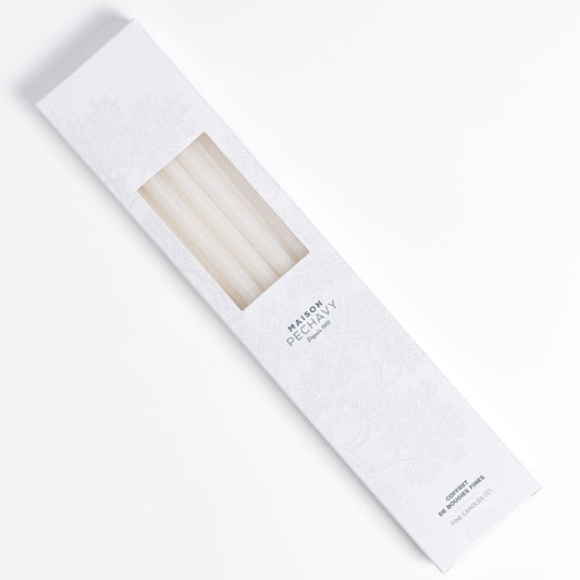 Coffret 10 cierges Hortense