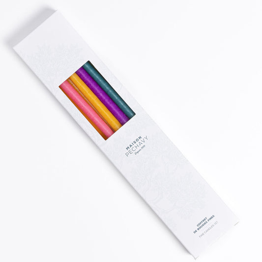 Coffret 10 bougies fines HOLI