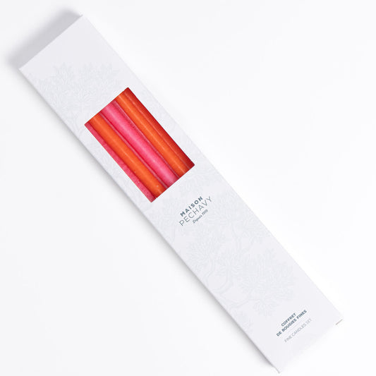 Coffret 10 bougies fines Shocking