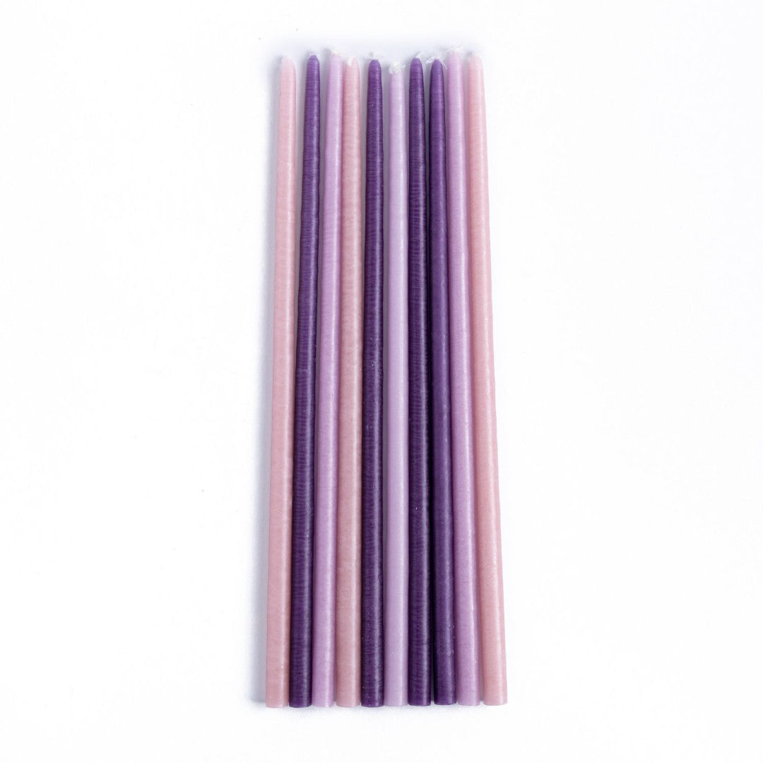 Coffret cierges et bougeoir Gemmes Douceur d'automne