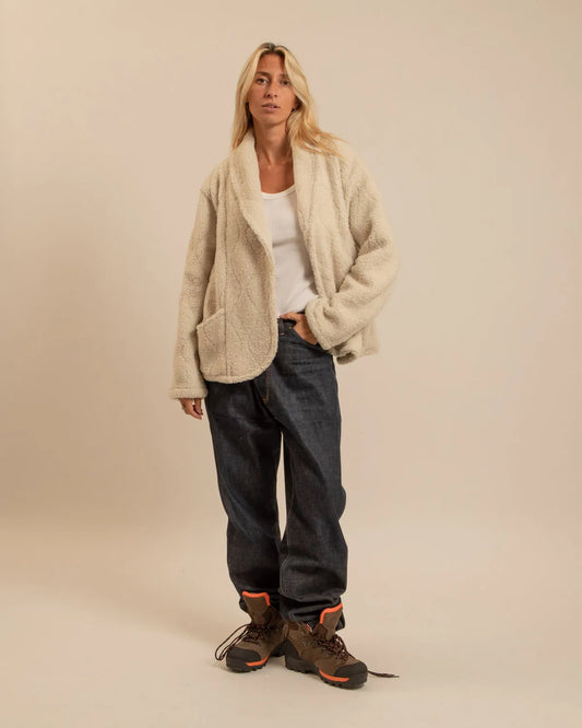 Veste Cuba SHERPA Crème