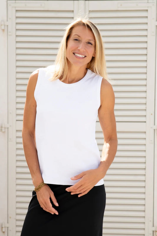 Débardeur col rond Suny