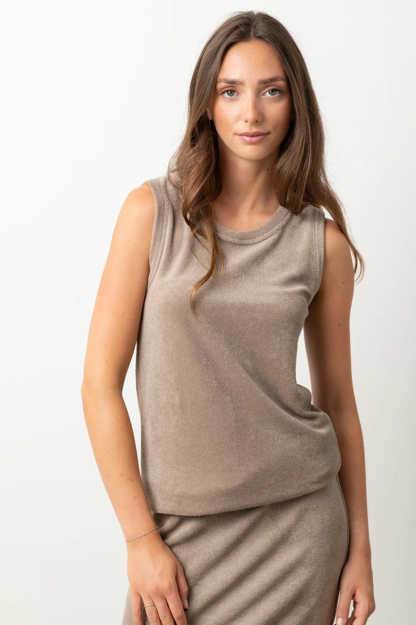 Débardeur col rond Suny Eponge