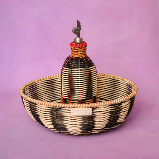 Bouteille verseur huile d'olive