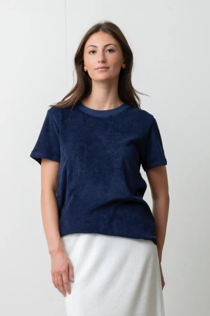 T-shirt Col rond éponge